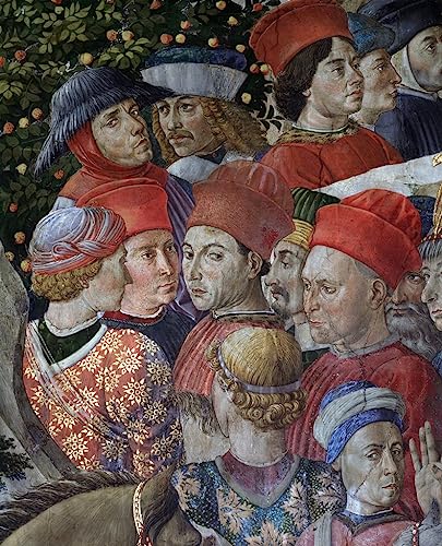 Impression d'art Cortège des Mages Jérusalem tableau toile 60x90cm