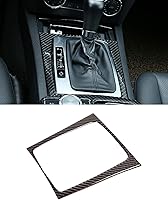 Vista 8 de Cubierta de Marco de Panel de Cambio de Marchas para Consola Central, Estilo de Patrón de Fibra de Carbono, Accesorios de Decoración