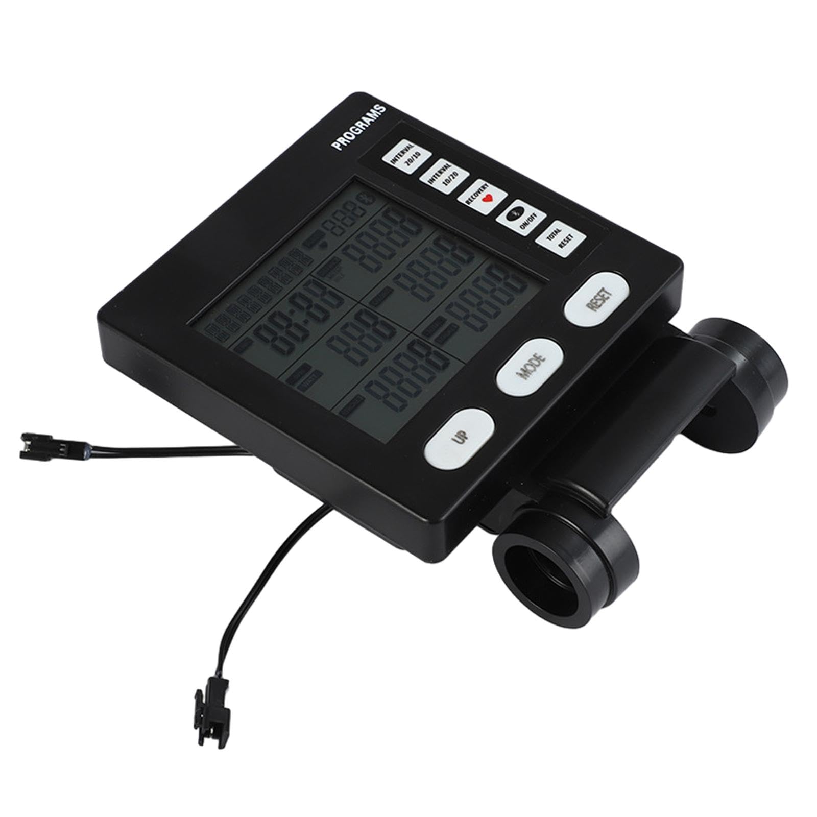 Contatore Vogatore Contachilometri velocità Schermo Accessorio Fitness Dispositivo Conteggio Calorie Funzione Multipla Adatto per