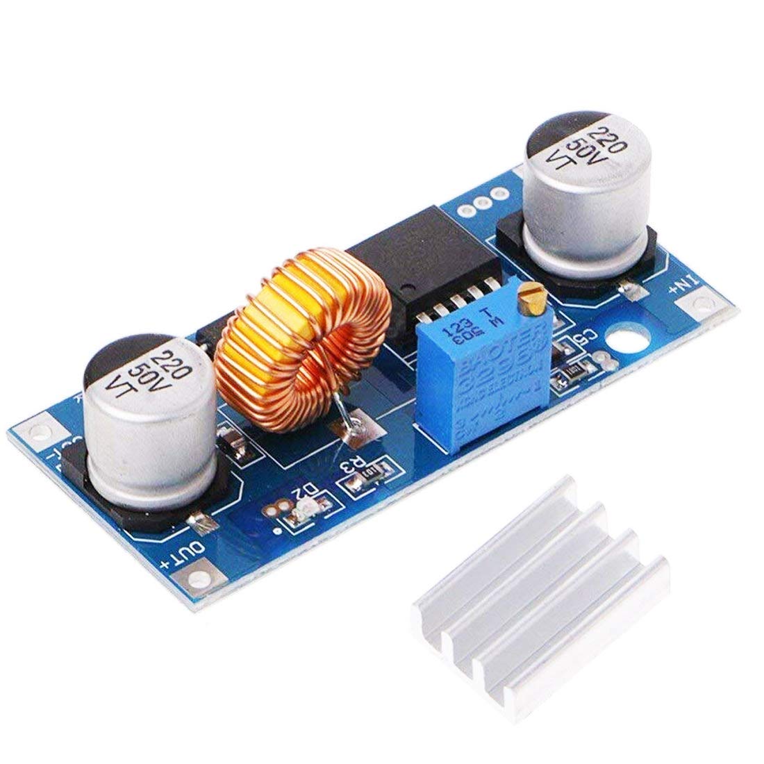 REES52 Xl4015 E 5 A 4-38 V Dc Dc Step Down Adjustable Power Supply Module with Heat Sink, xl4015 5a Power Supply Step Down Module, xl4015 dc Adjustable Buck Converter-image-44