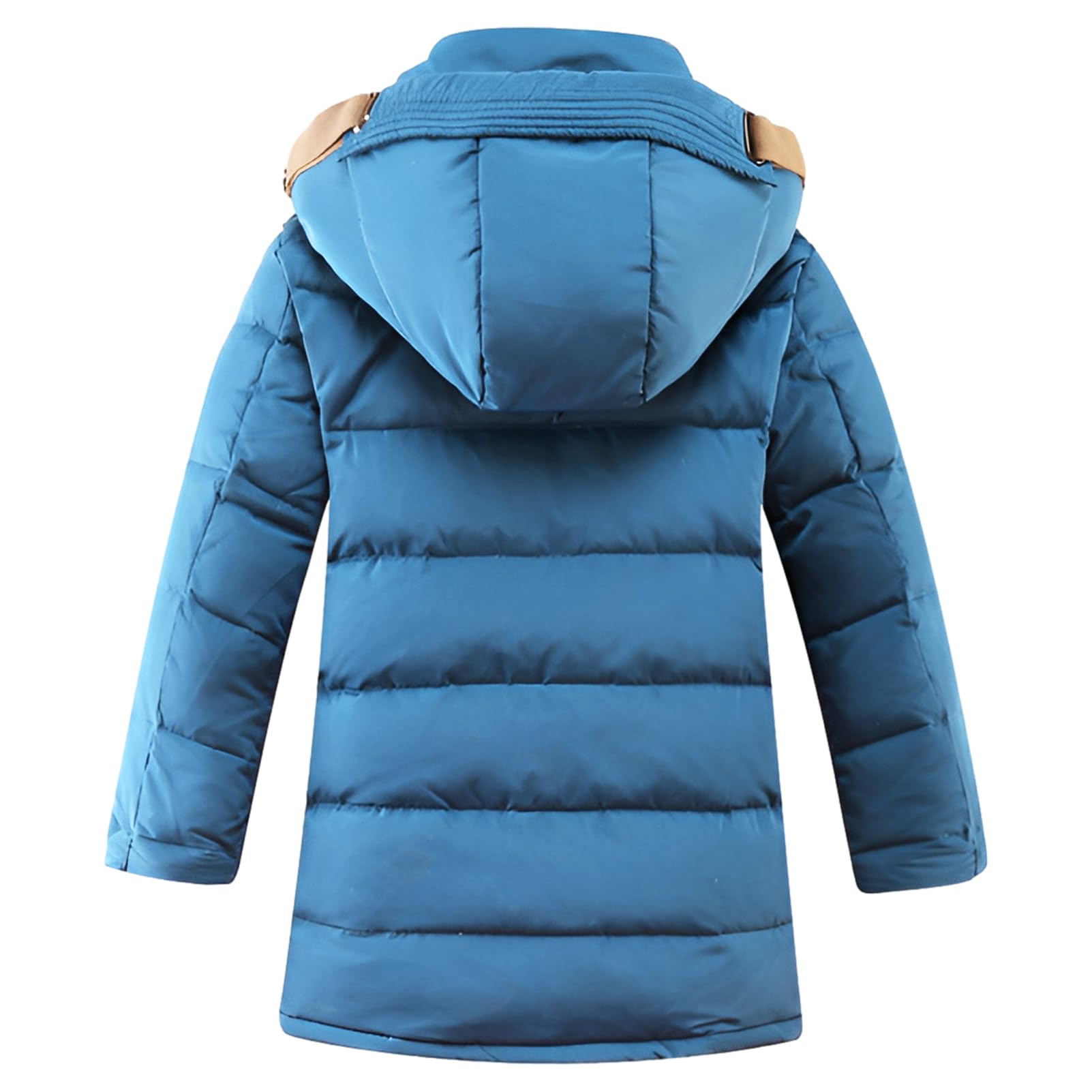 amropi Bambini Ragazzi Inverno Cappotto Piumino Capispalla con Cappuccio Giacca per 5-12 Anni