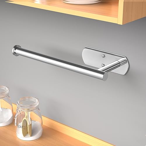 Vista 21 de VAEHOLD Soporte adhesivo para toallas de papel montado en la pared, acero inoxidable SUS304 Plata