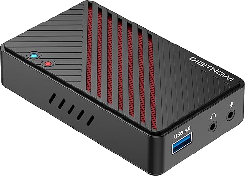 DIGITNOW Live Gamer Ultra 4Kp60 Pass-Through 4Kp60 HDMI tarjeta de captura de vídeo latencia ultra baja para transmisión de grabación de juegos USB