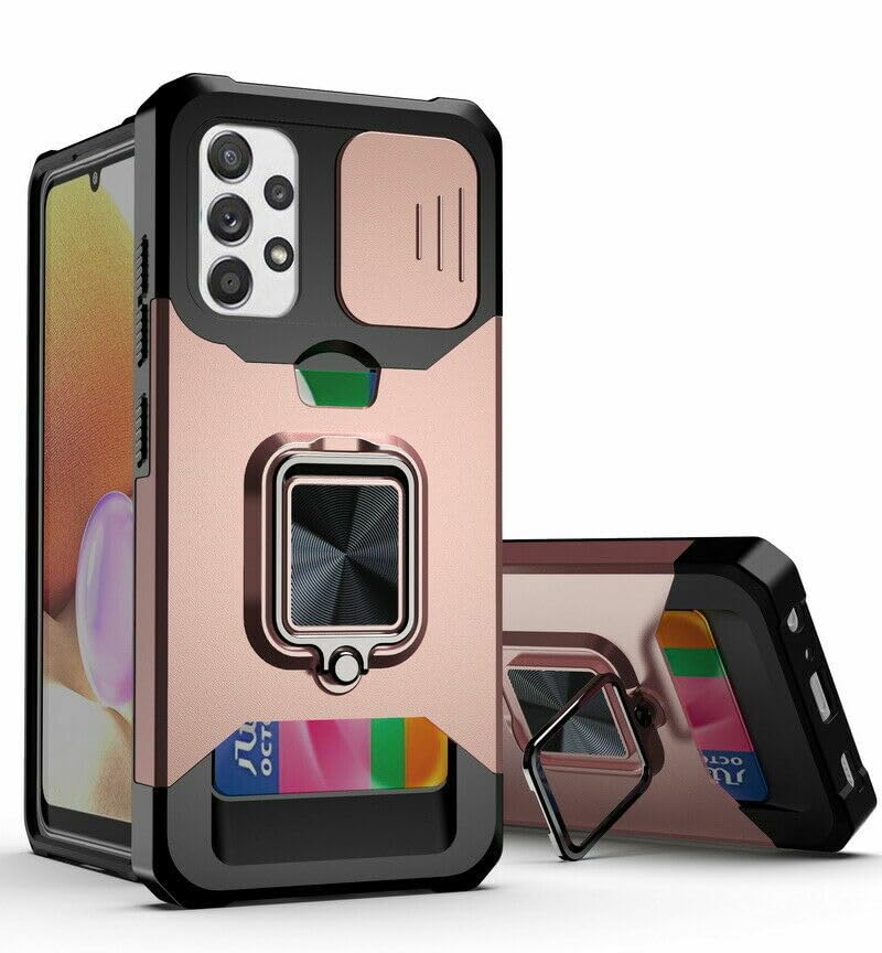 Étui Samsung Galaxy A36 or rose : finies les rayures sur l'appareil photo