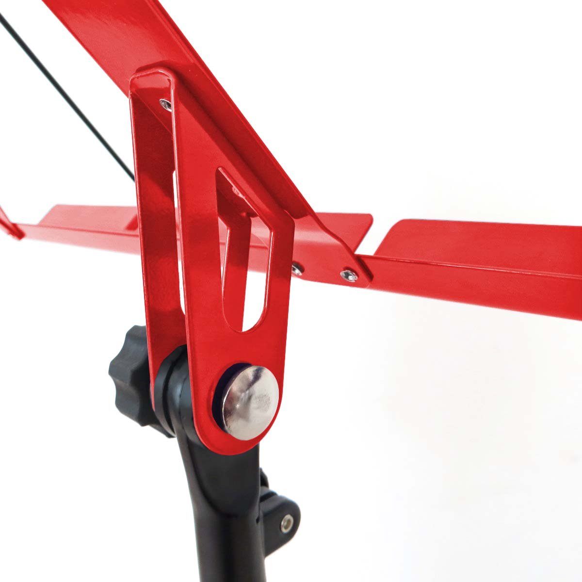 Keepdrum MUS3 - Atril para partituras (incluye funda), color rojo