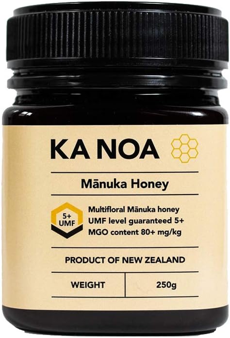 UOOTPC Ka Noa New Zealand Manuka Honey Umf Certified 5+ [Mgo Content 80+ Mg/Kg](250G)
