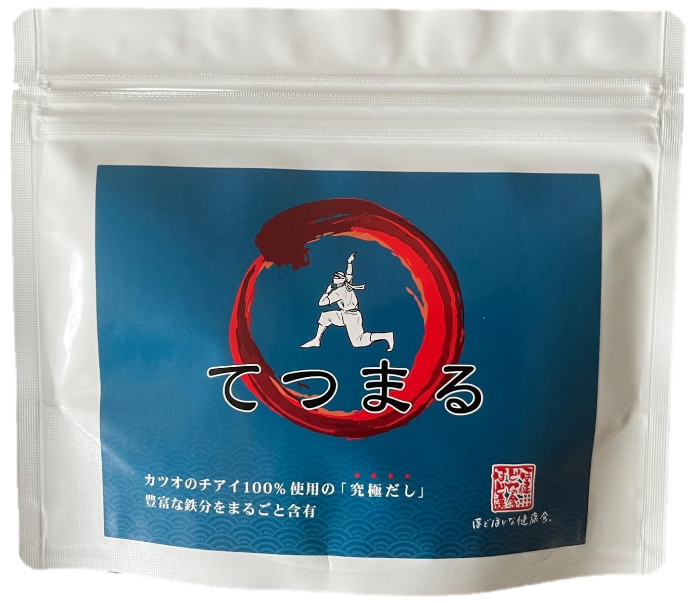 【ほどほどな健康食】てつまる（鉄分がまるごと摂れるかつお粉/粉末タイプ）100g…