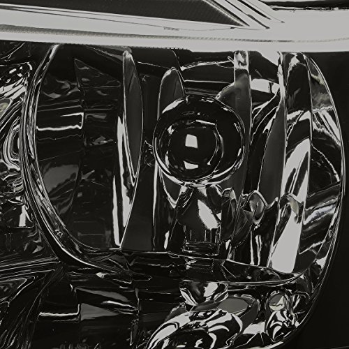 DNA MOTORING HL-OH-JGC99-SM-CL1 Smoked Clear Headlights Assembly Replacement Compatible with 99-04 Jeep Grand Cherokee - Image 3