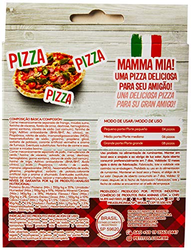 Pizza de Carne Delicias do Chef Petitos Sabor Carne 40 G