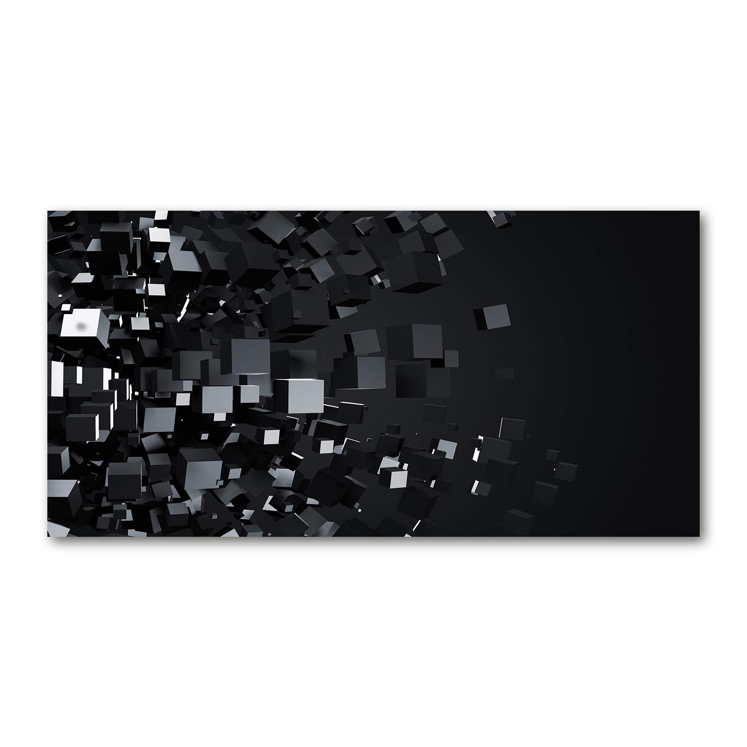 Tableau en verre acrylique 120x60 cm Tulup avec une décoration murale moderne abstraction 3D
