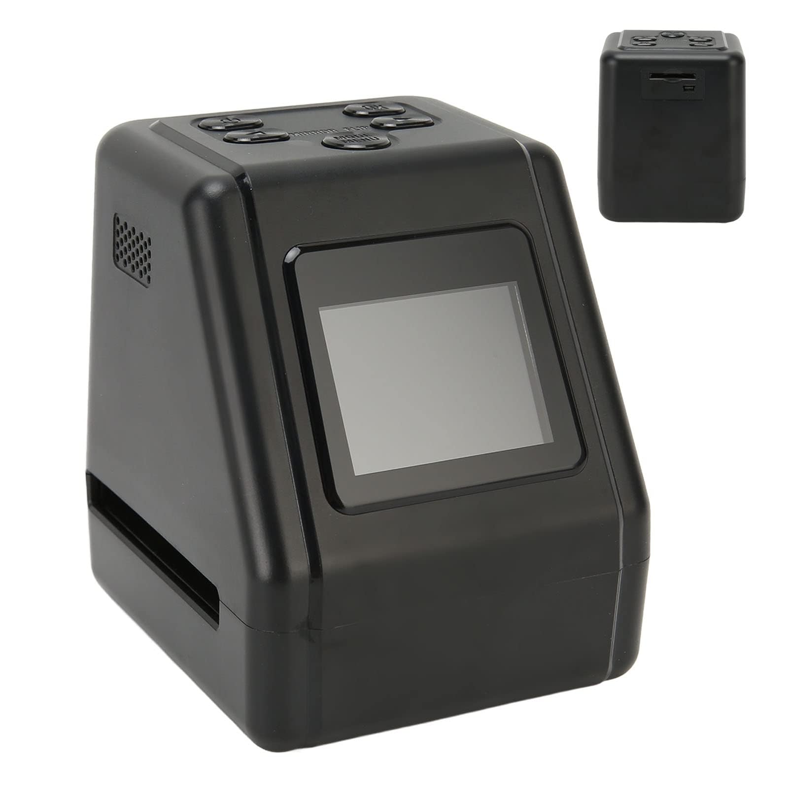 Ejoyous Film- und Diascanner, Digital Film Scanner Konvertiert 135er, 126er und 110er Filme, Dias und Negative in Farbe, Schwarzweiß und JPG-Fotos (22 MP) mit 2-Zoll-LCD-Bildschirm