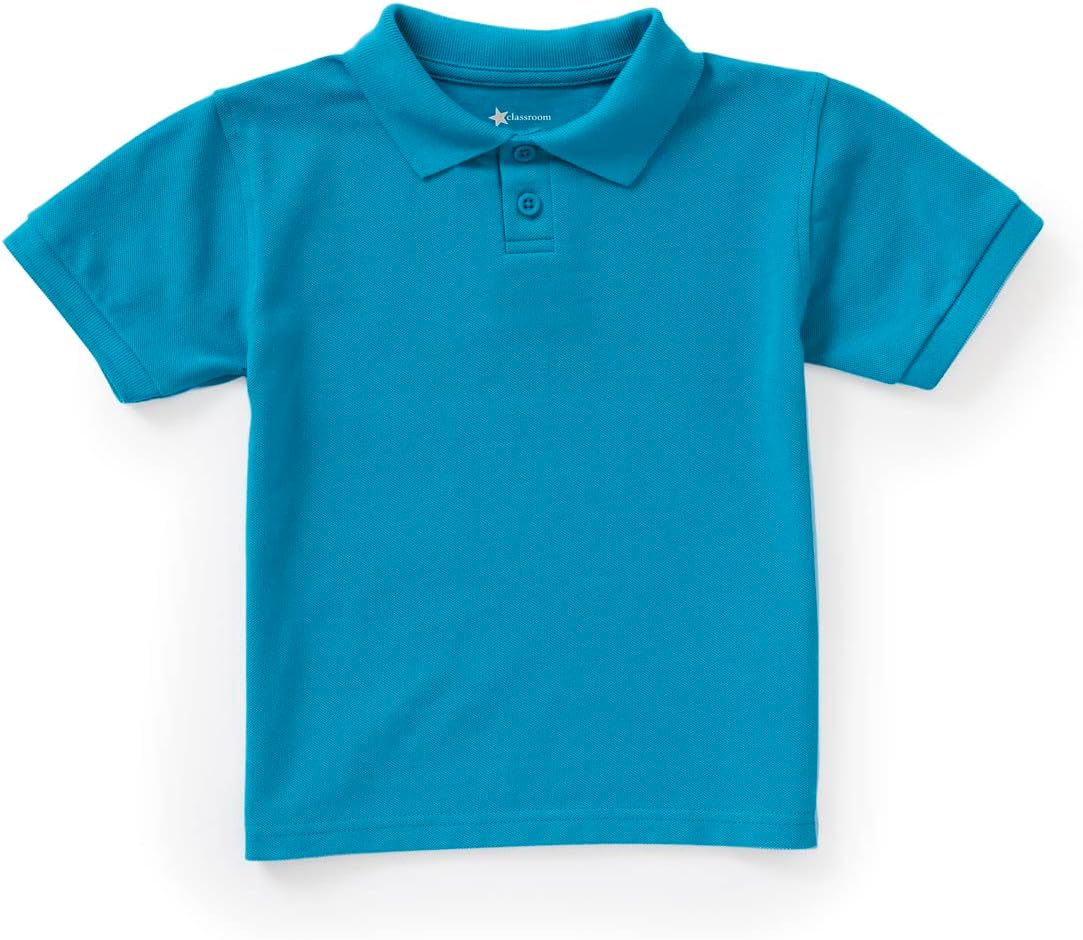 Classroom Uniforms for Boys and Girls, Short Sleeve Pique Polo - CR832
