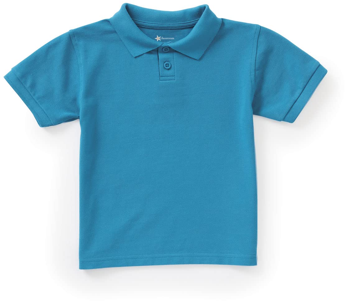 Classroom Uniforms for Boys and Girls Short Sleeve Pique Polo Shirt