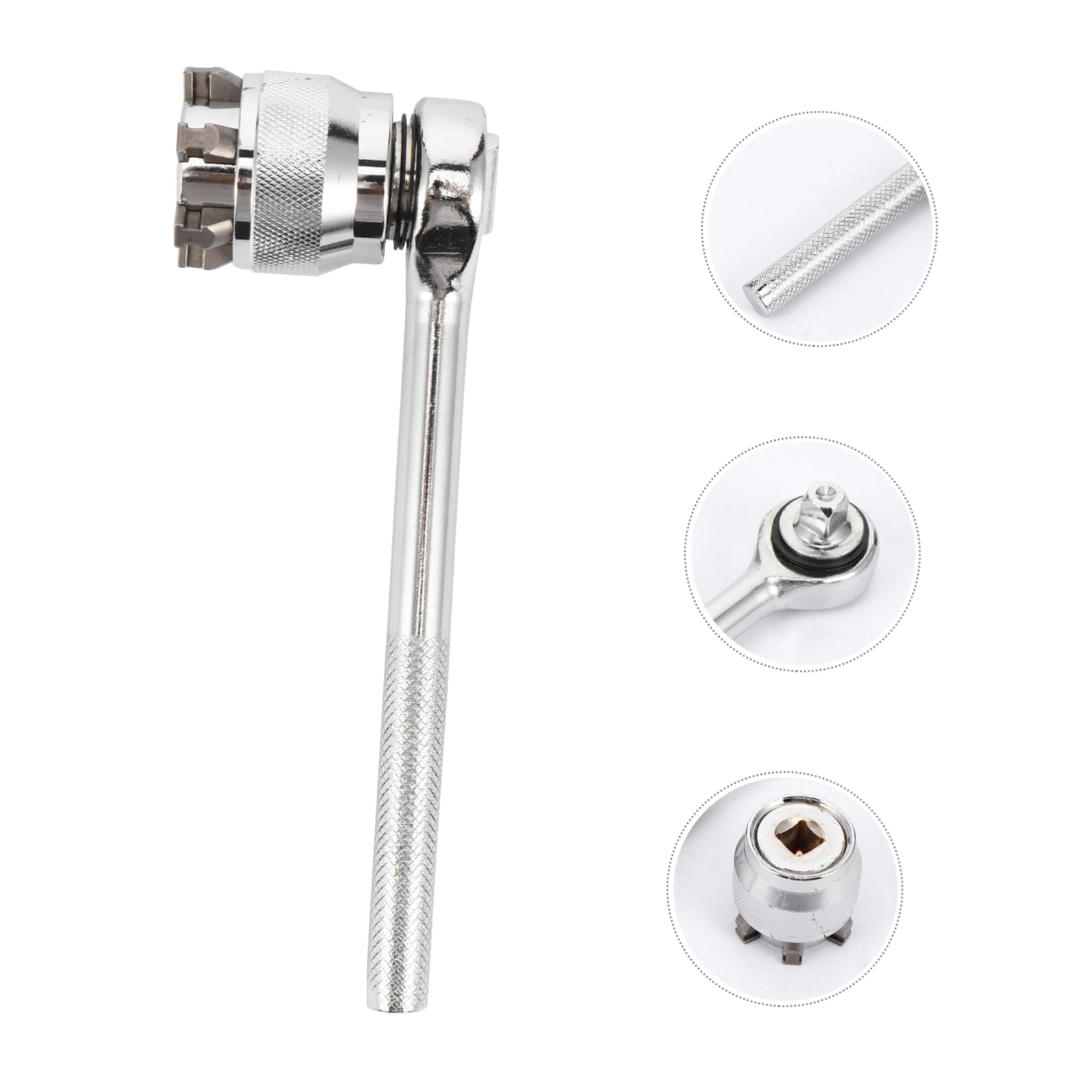 Llave de Tubo Ajustable de Acero al Carbono, 2 Piezas