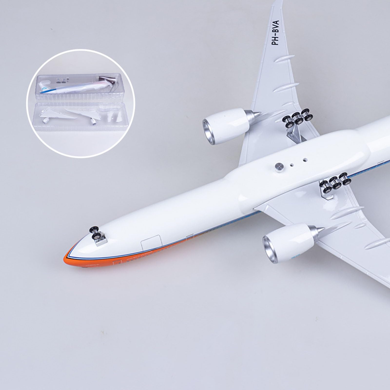 Amazon.co.jp: 18.5インチ 1:157 スケールモデル飛行機オランダ KLM