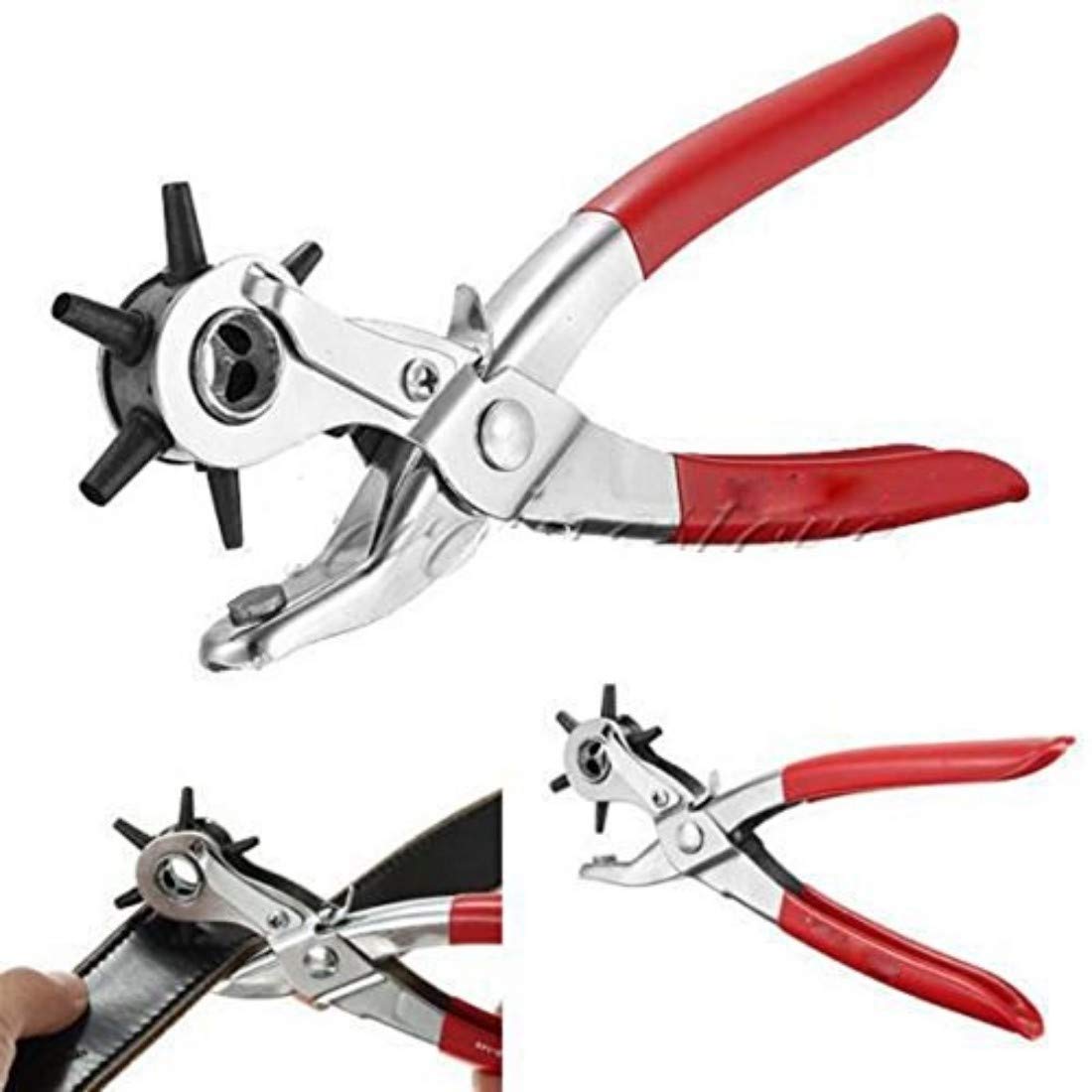 DIY Crafts Heavy Duty Leather Belt Card Hole Punch Puncher Hand. (Design No # 4, Heavy Duty) 2