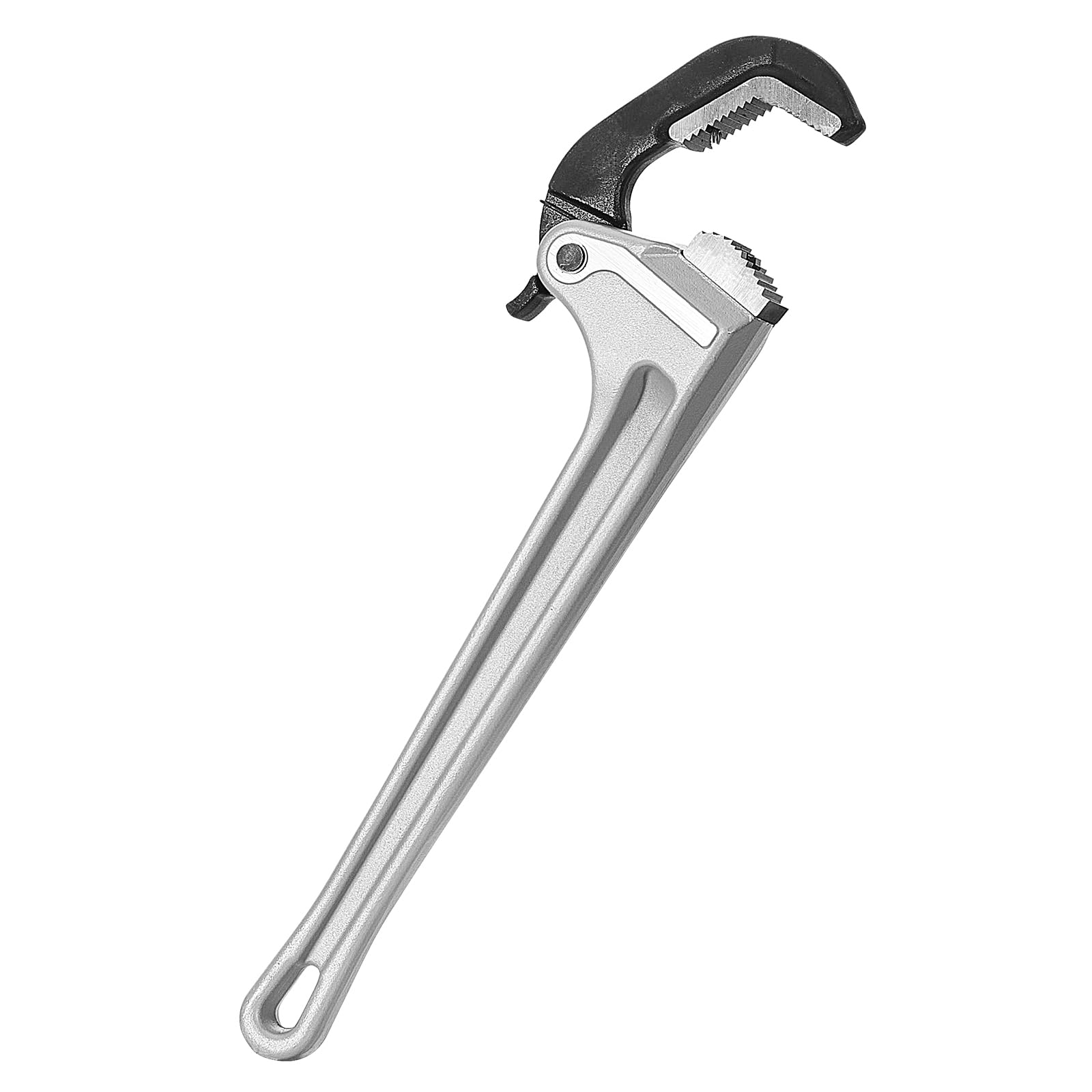 VEVOR Clé Serre Tubes Droite 45,7 cm, Tuyau à Griffe en Aluminium, Clé de Plomberie avec Réglage Automatique de la Mâchoire, Portable et Poignée Ergonomique, pour Conduites d'Eau, Réparations Auto