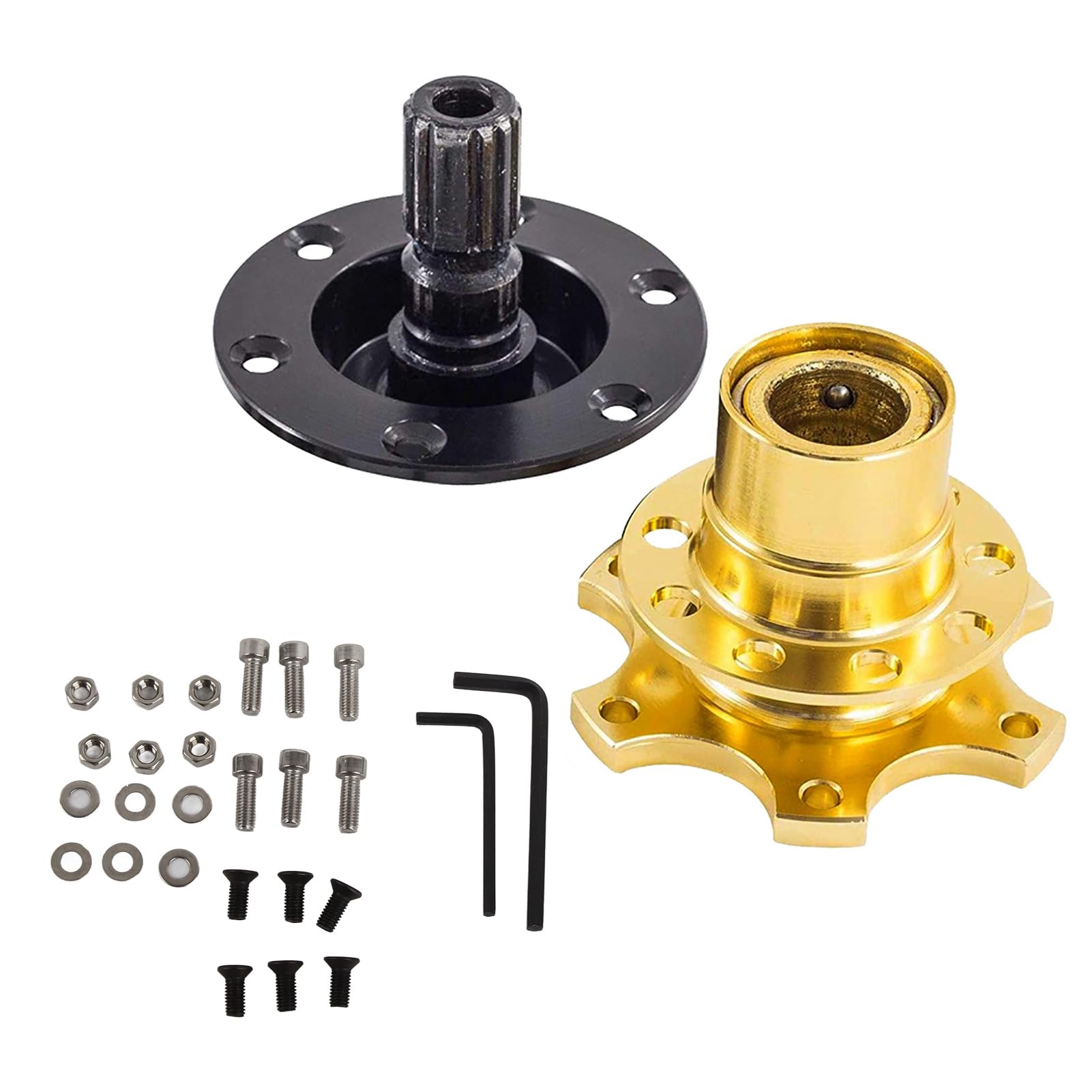 Volante Quick Release - Attacco Rapido Volante - Colore: Nero