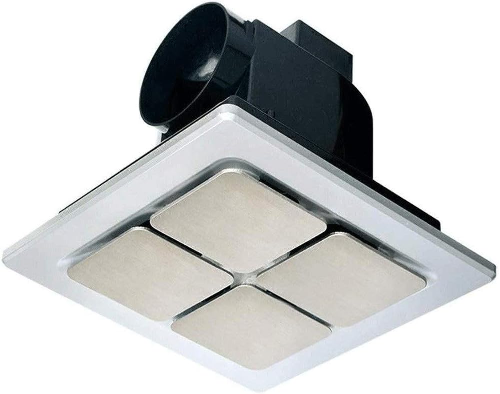 Ventilation Exhaust Fan, Strong Exhaust Extractor Fan Wall Mount Ceiling Exhaust Fan Built-in Household Ventilation Fans Without Plug