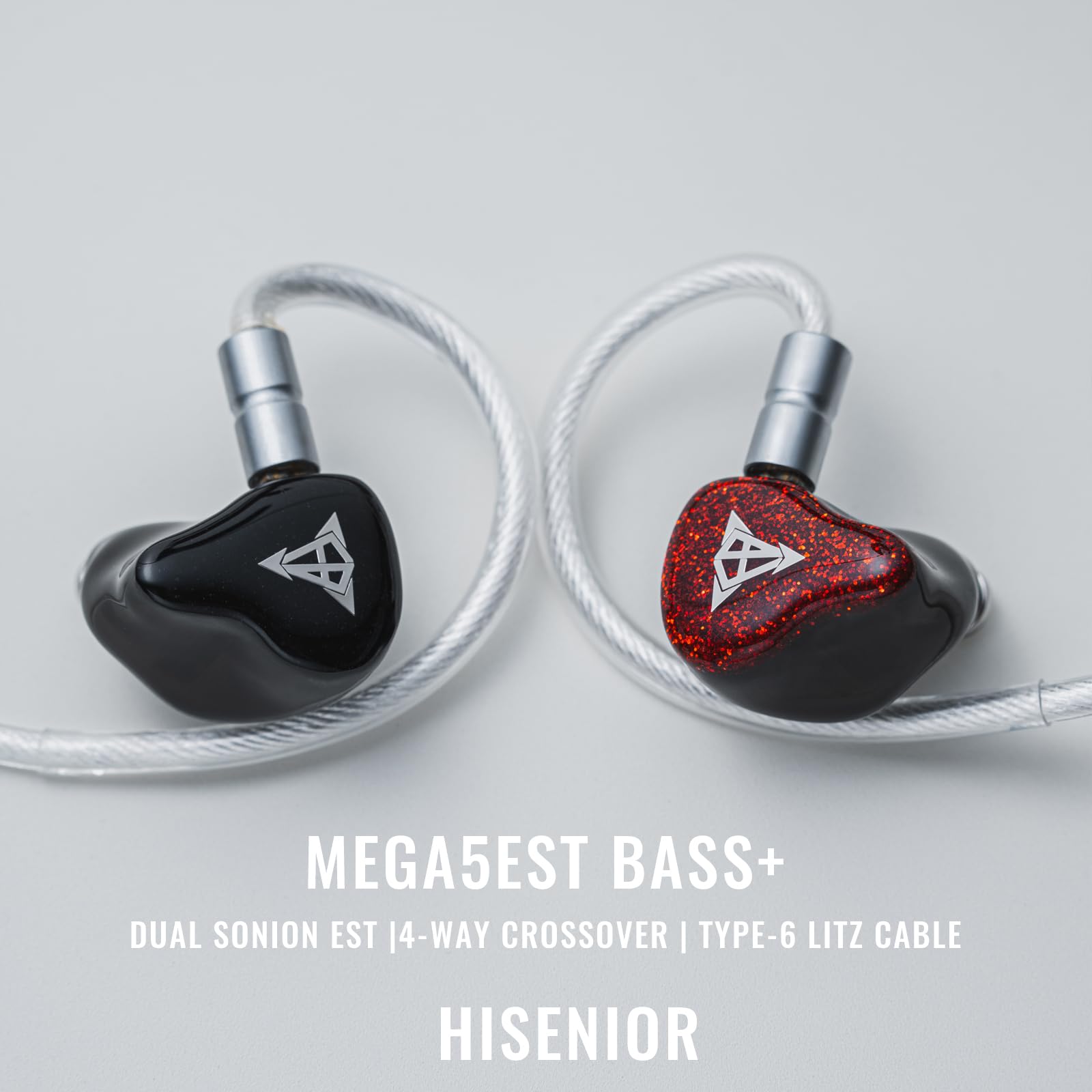 Amazon.com: syeindunce Hisenior Mega5EST Bass+ 1DD+2BA+2EST