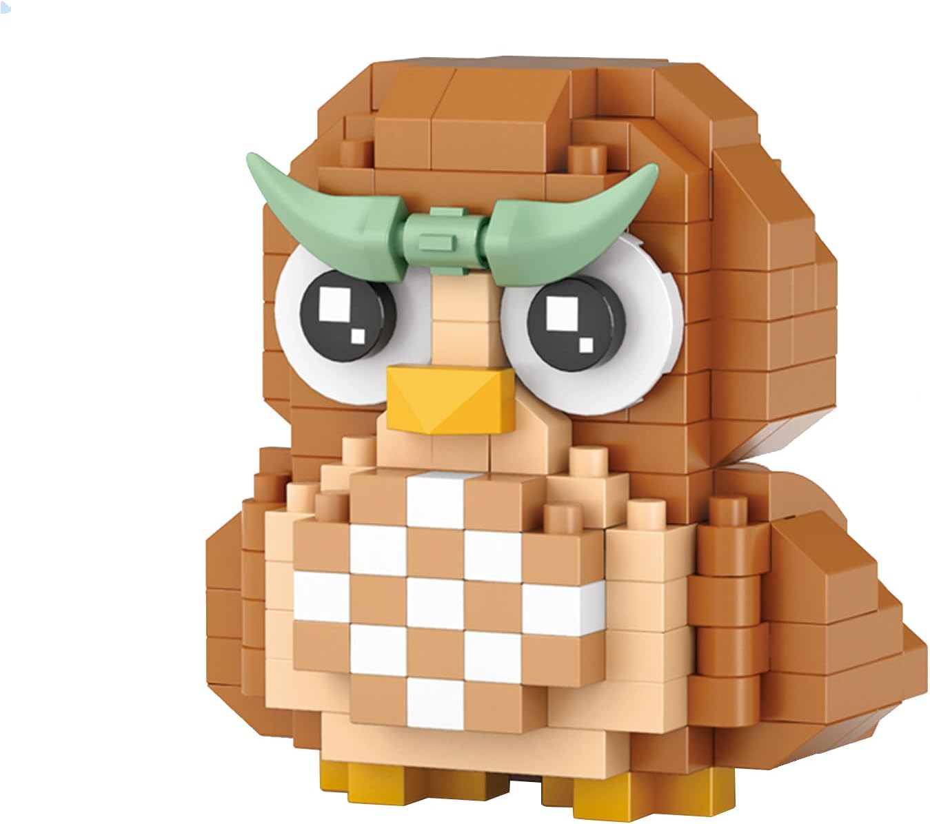 Owl Micro Building Bricks Kits, Cute Birds Mini Building Blocks Set, Colorful Animals Toy Educational Creative Model Building, for Girls and Boys Age 8-17, Gift for Christmas, Birthday
