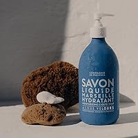 Vista 4 de Compagnie de Provence Savon de Marseille - Jabón líquido nutritivo, algas marinas, botella de plástico de 10 onzas líquidas