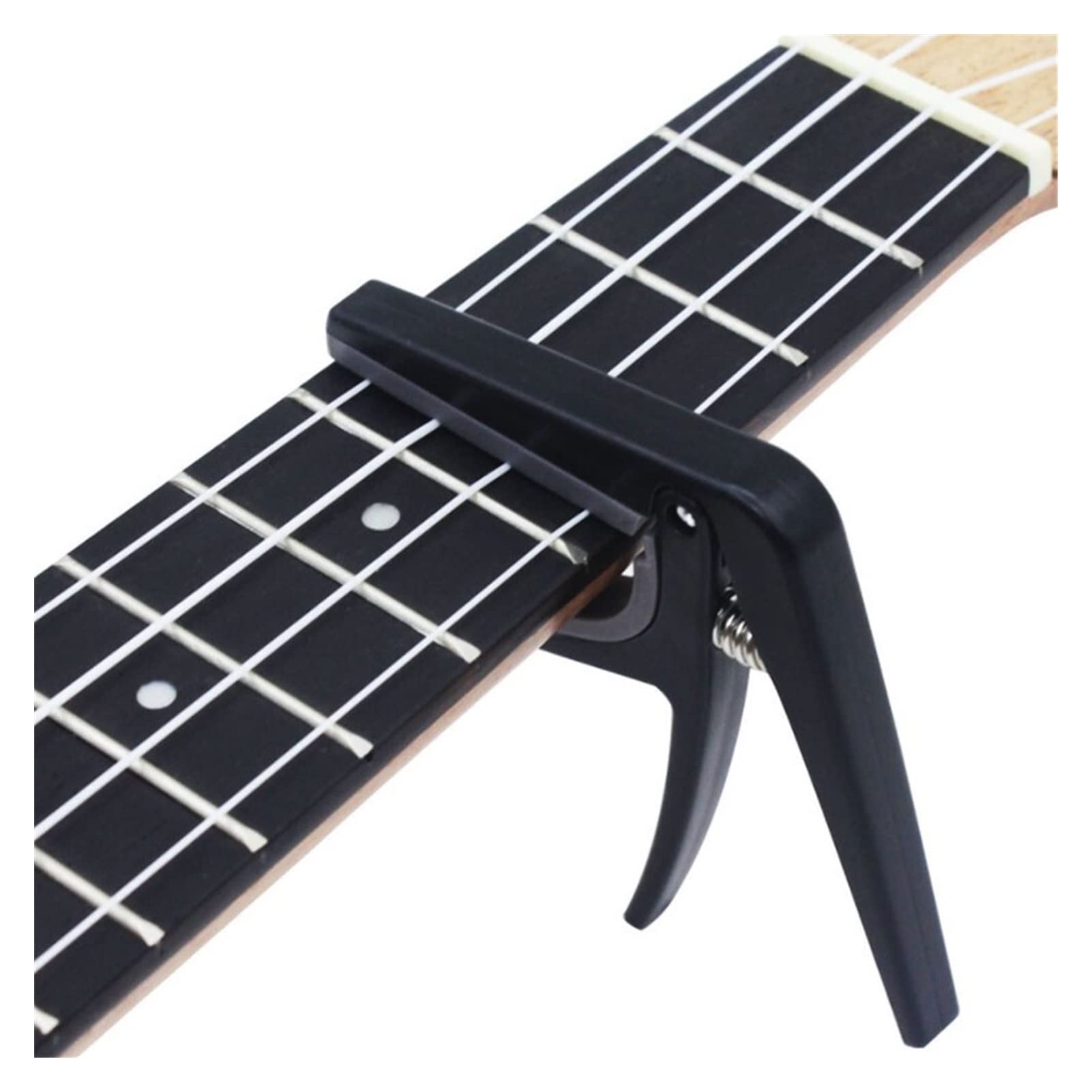 BAtlam Guitar Capo Professional 4 String Hawaii Tuning Morsetto Tuning Morsetto Quick Change Black Accs,Capo Guitar Capo
