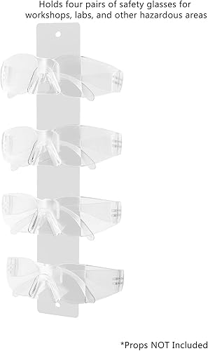 Vista 85 de Marketing Holders Paquete de 12 soportes para lentes de lectura, 4 pares, soporte de pared con ferretería, tiendas departamentales, minoristas