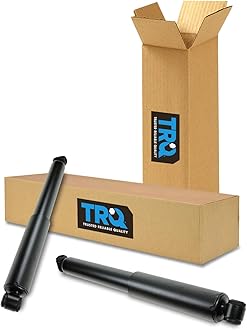 TRQ Rear Shock Absorber Set Compatible with 1984-1989 Toyota 4Runner 1988-2004 Land Cruiser 1986-1995 Pickup 1995-2004 Tacoma