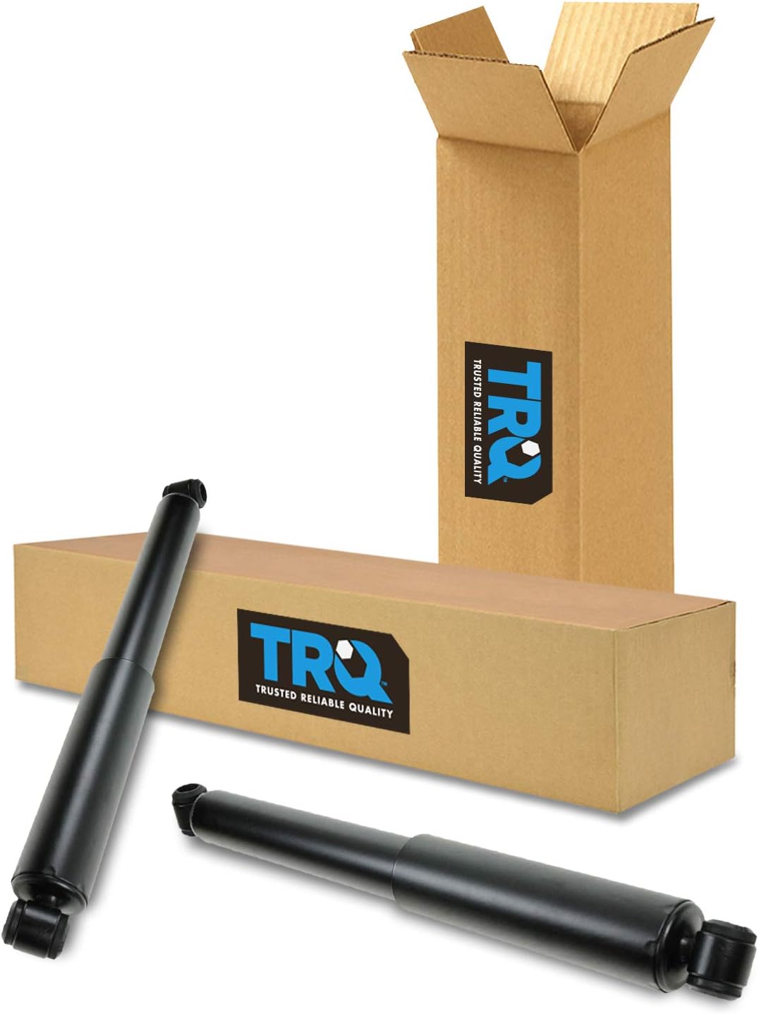 TRQ Rear Shock Absorber Set Compatible with 1984-1989 Toyota 4Runner 1988-2004 Land Cruiser 1986-1995 Pickup 1995-2004 Tacoma