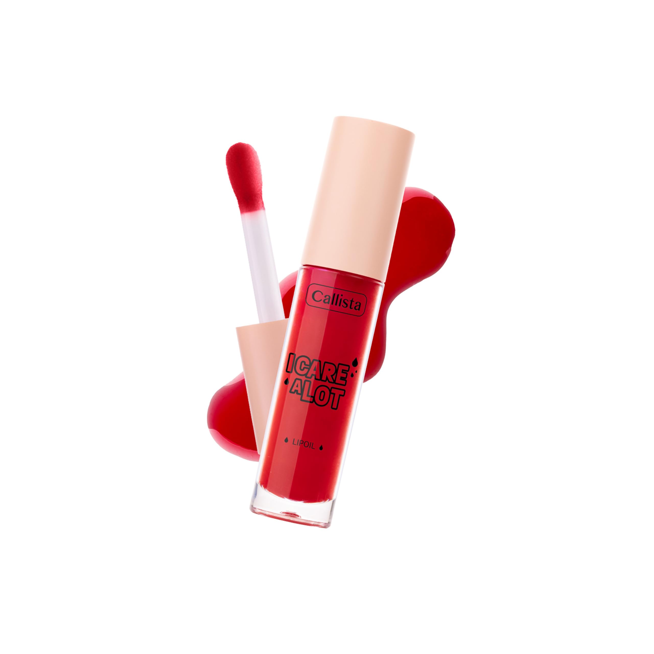 Callista I Care A Lot Lip Oil Nemlendirici ve Parlatıcı Dudak Bakım Yağı - 40 Red Vibes - Kırmızı