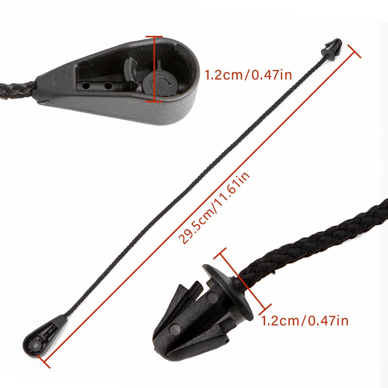 Cordon Arrière Coffre Paire Pour Renault Mégane Clio Laguna - Sangle Levage Plateau Tablette