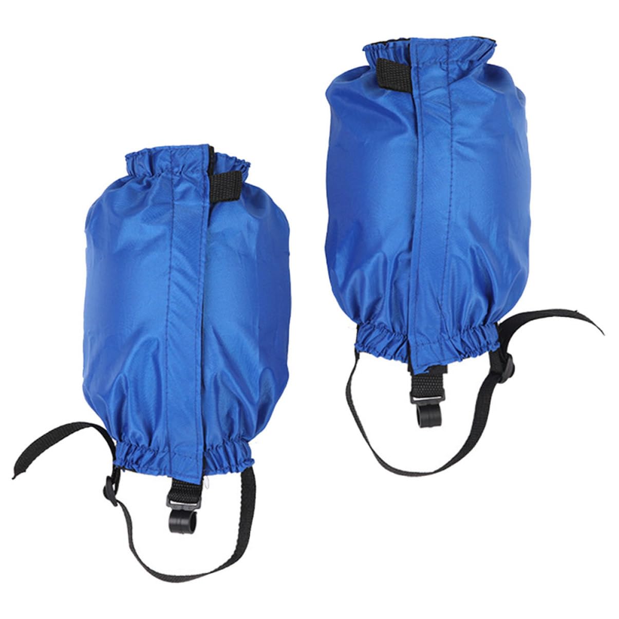 Kisangel Polainas Impermeables Ajustables para Senderismo y Nieve Protección para Piernas y Botas Outdoor Antidesgarro Azul