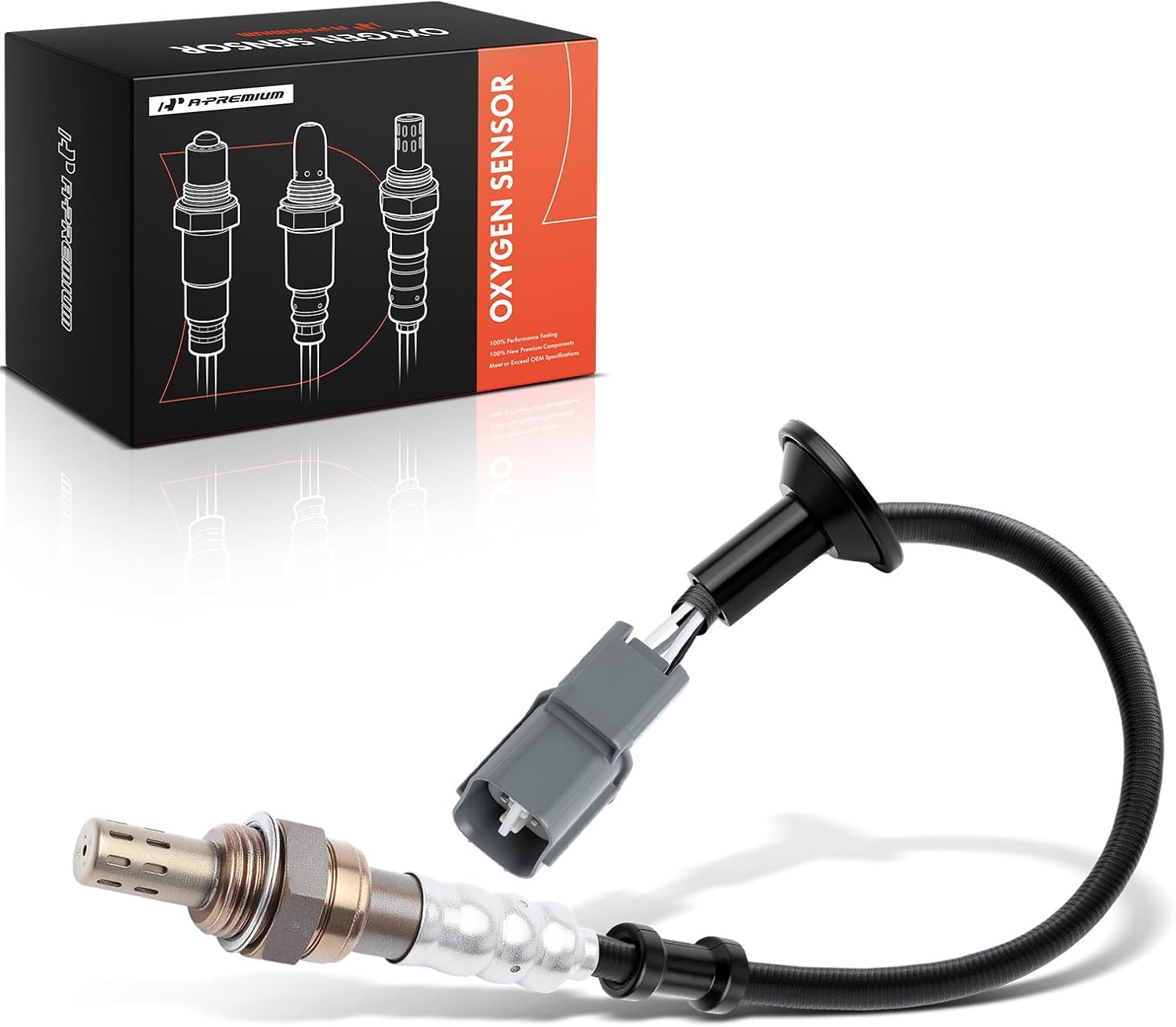 A-Premium O2 Oxygen Sensor Compatible with Acura Integra 1996-2001 & Honda Civic 1998-2000, CR-V 1997-2001, 1.6L 1.8L 2.0L, Downstream, Replace# 36532P2PA01