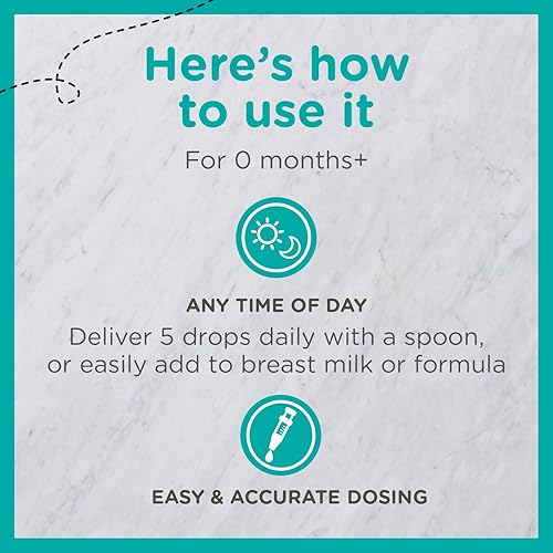 Miniatura 7 de Zarbees Gotas probióticas para bebés digestivas diarias  apoyo inmunológico bebés recién nacidos y más 027 onzas líquidas