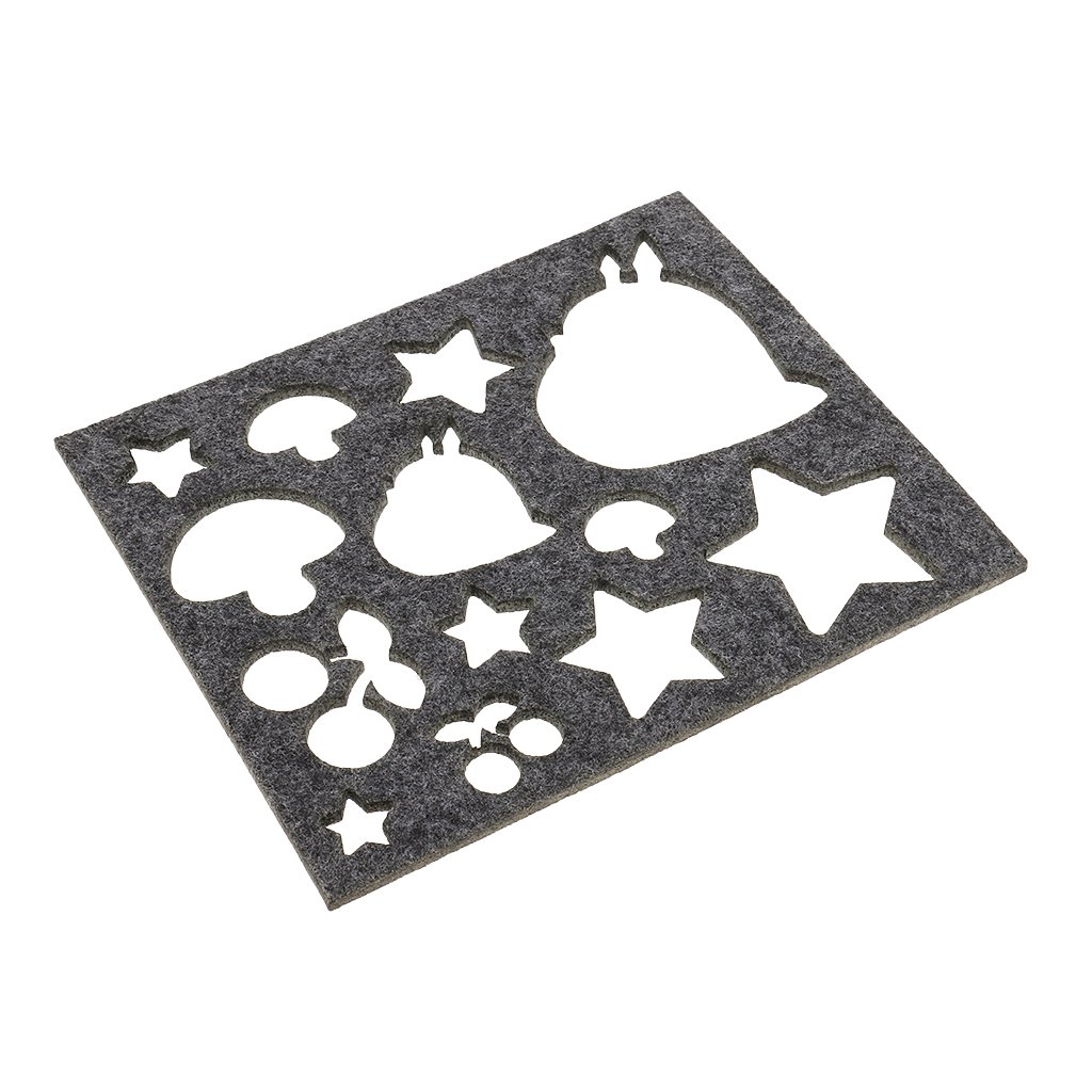 Segolike DIY Needle Felt Applique Mold / Mould Needle Felting Starter Kit Beginner Kid Toy Craft