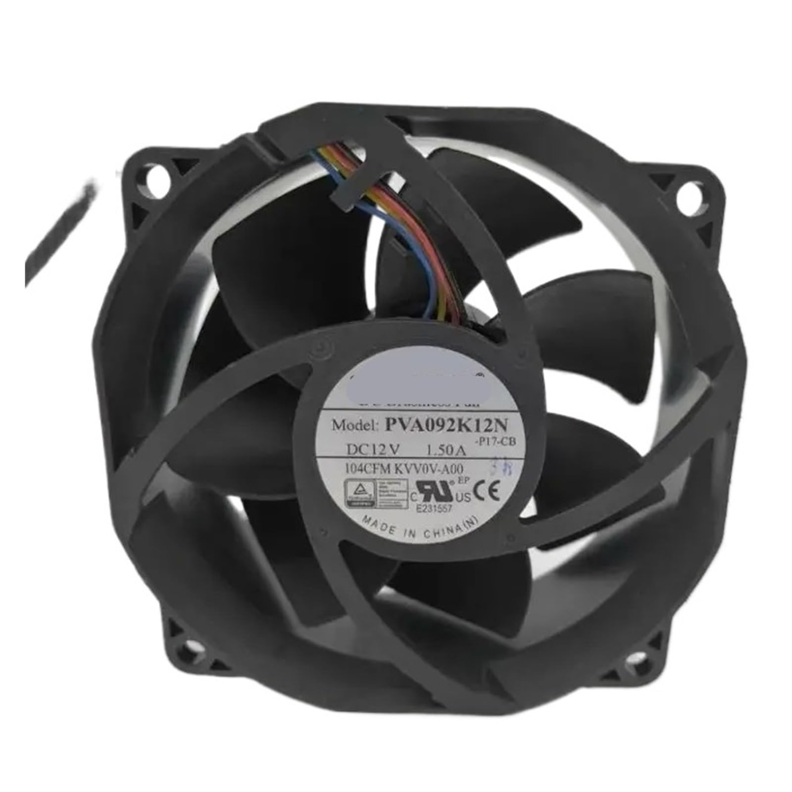 PEQYUACTE PVA092K12N DC12V 1.5A 9038 4-Wire Fan