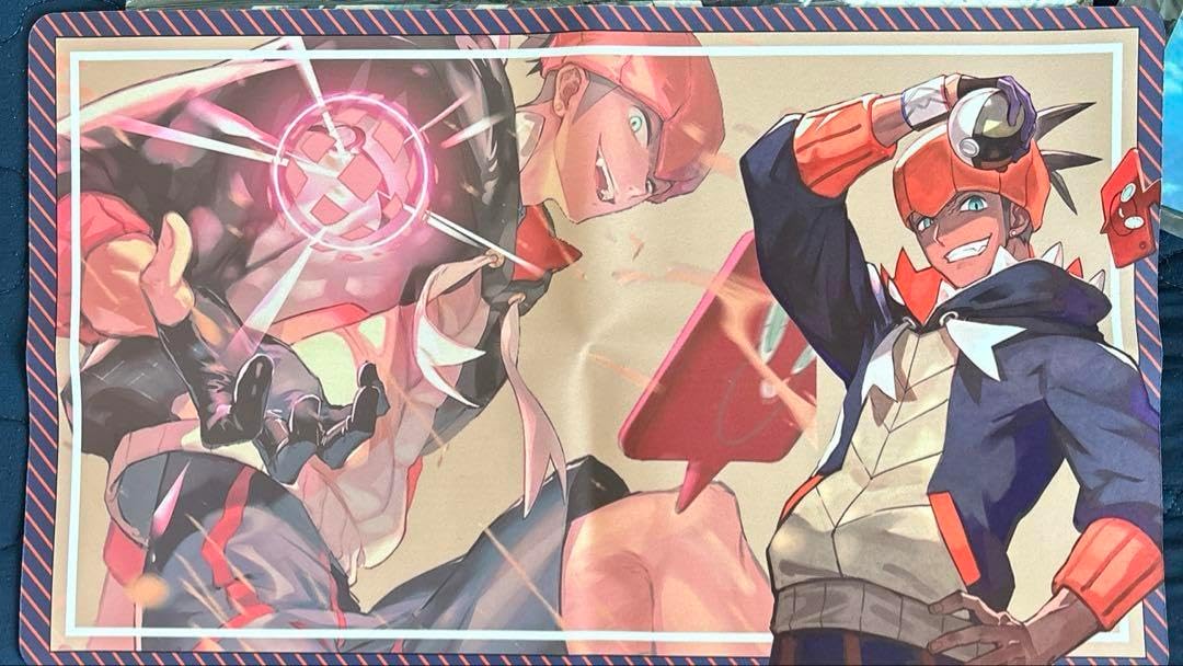 カード キャラクター キバナ プレイマット ポケモンカード キバナ