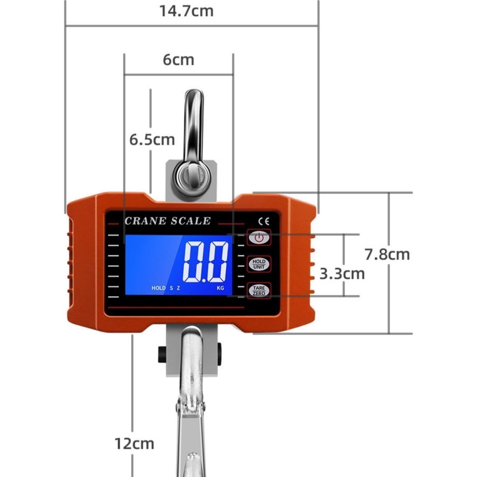 Báscula De Grúa Digital, Báscula Colgante Industrial Impermeable