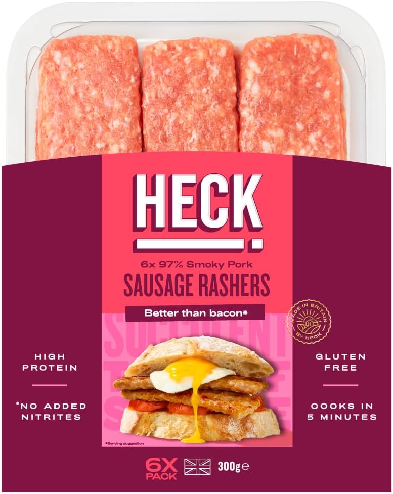 Heck Pork Sausage Rashers 300g Amazon co uk Grocery heck-pork-sausage-rashers-300g-amazon-co-uk-grocery