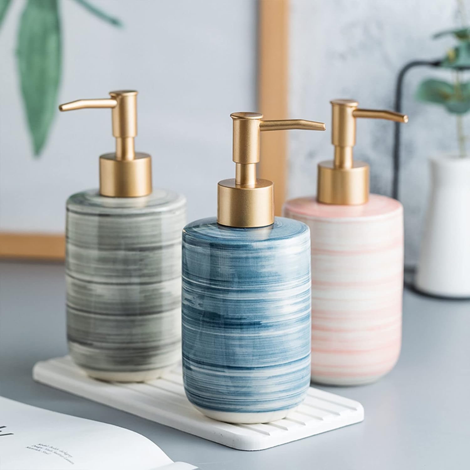 Distributore di sapone(Blue Bottle)