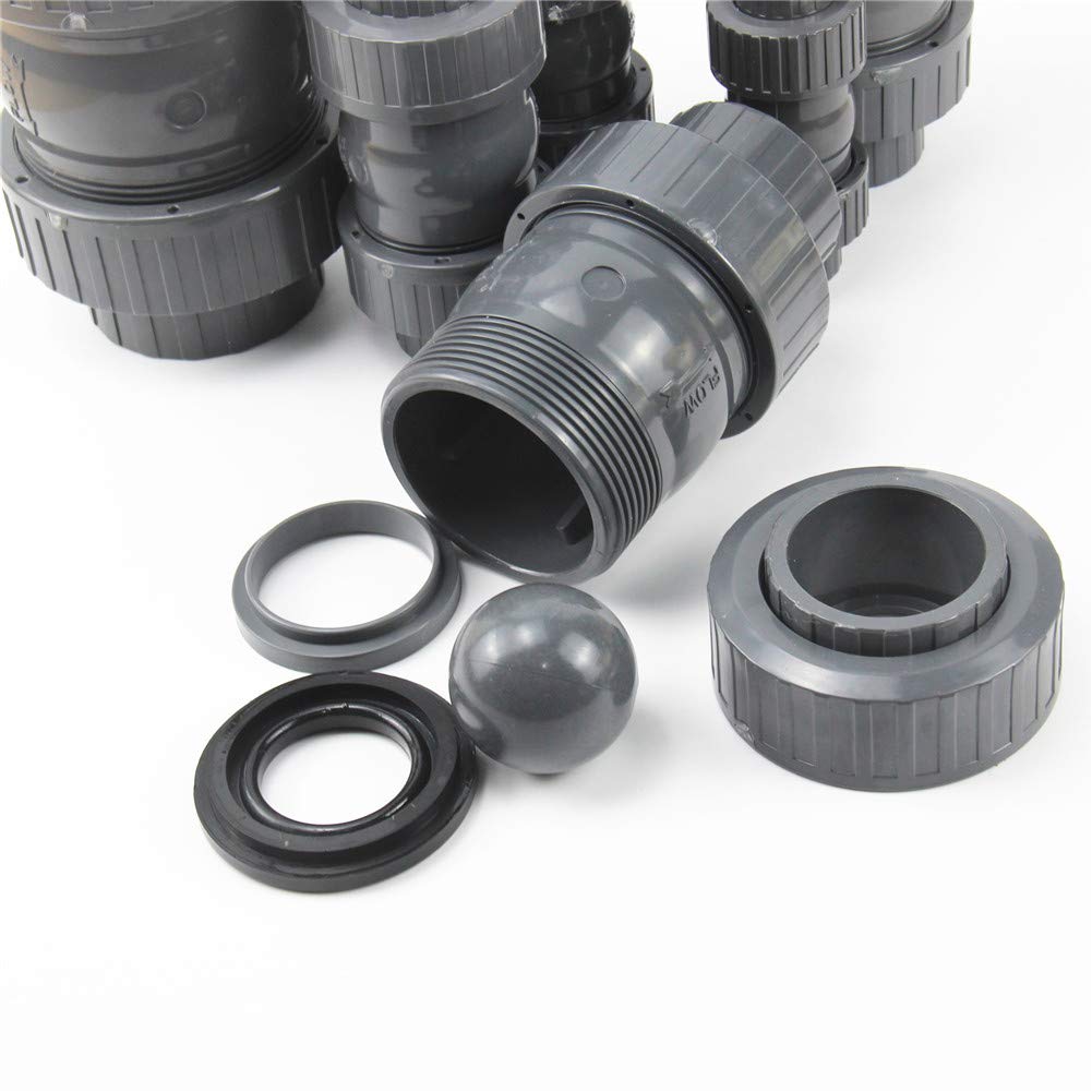 Amazon.com: 1pcs Inner Diameter 20mm 25mm 32mm 40mm 50mm 63mm PVC One Way  Non Return Check Valve Pipe Fitting for Garden Irrigation Aquarium Fish  Tank (Inner 20mm Socket) : Pet Supplies