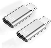 Vista 1 de Paquete de 2 adaptadores Lightning a USB C para iPhone 15, carga rápida PD compatible con iPhone 15 Series/MacBook/iPad/Samsung y más dispositivos