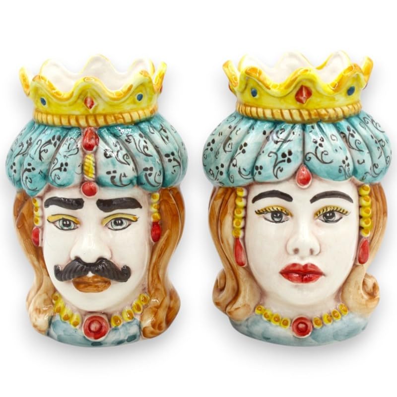 Têtes de Maures siciliens un cadeau de mariage ou de crémaillère unique