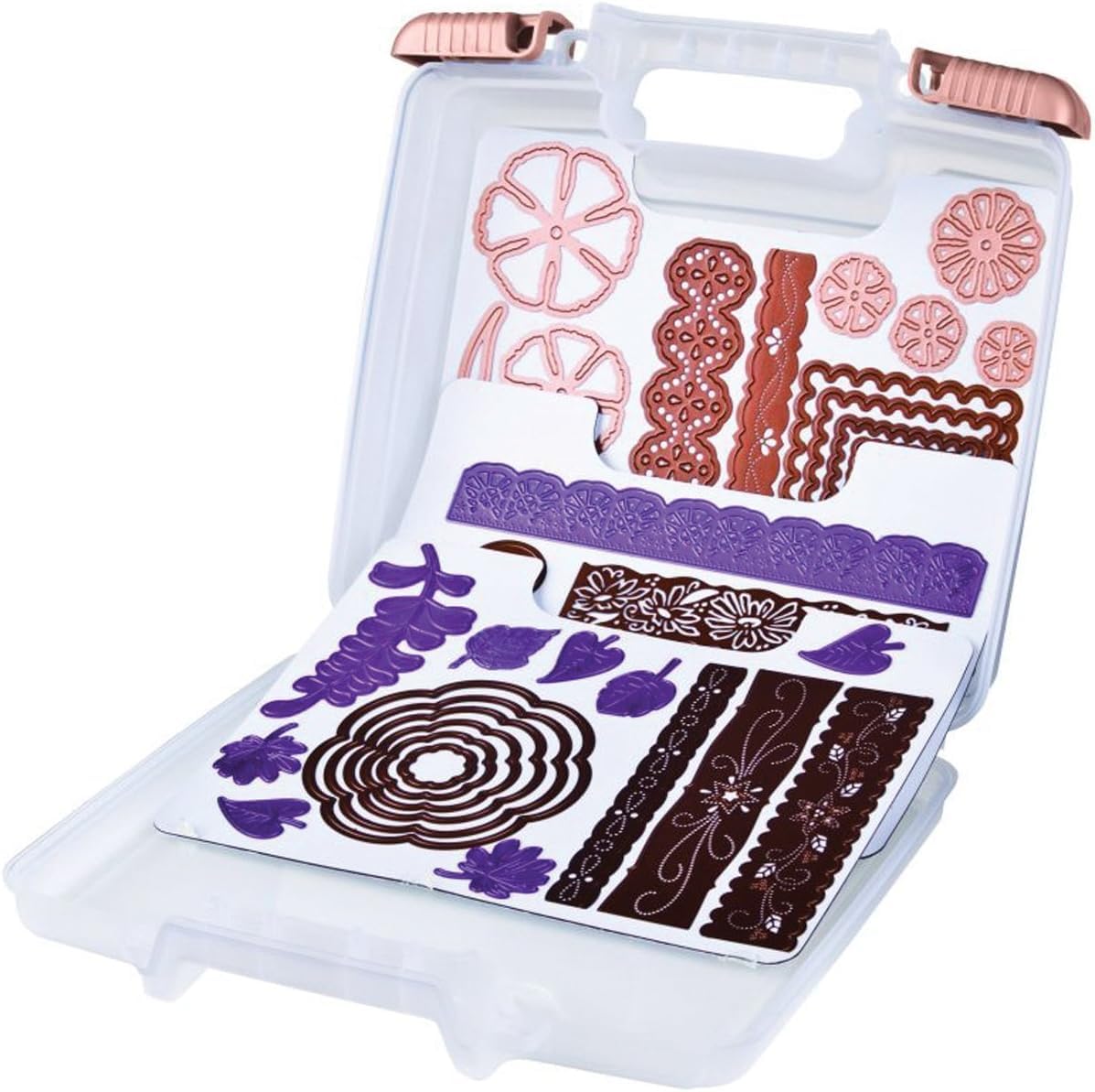 ArtBin Die Storage Case with Magnetic Sheets, Clear