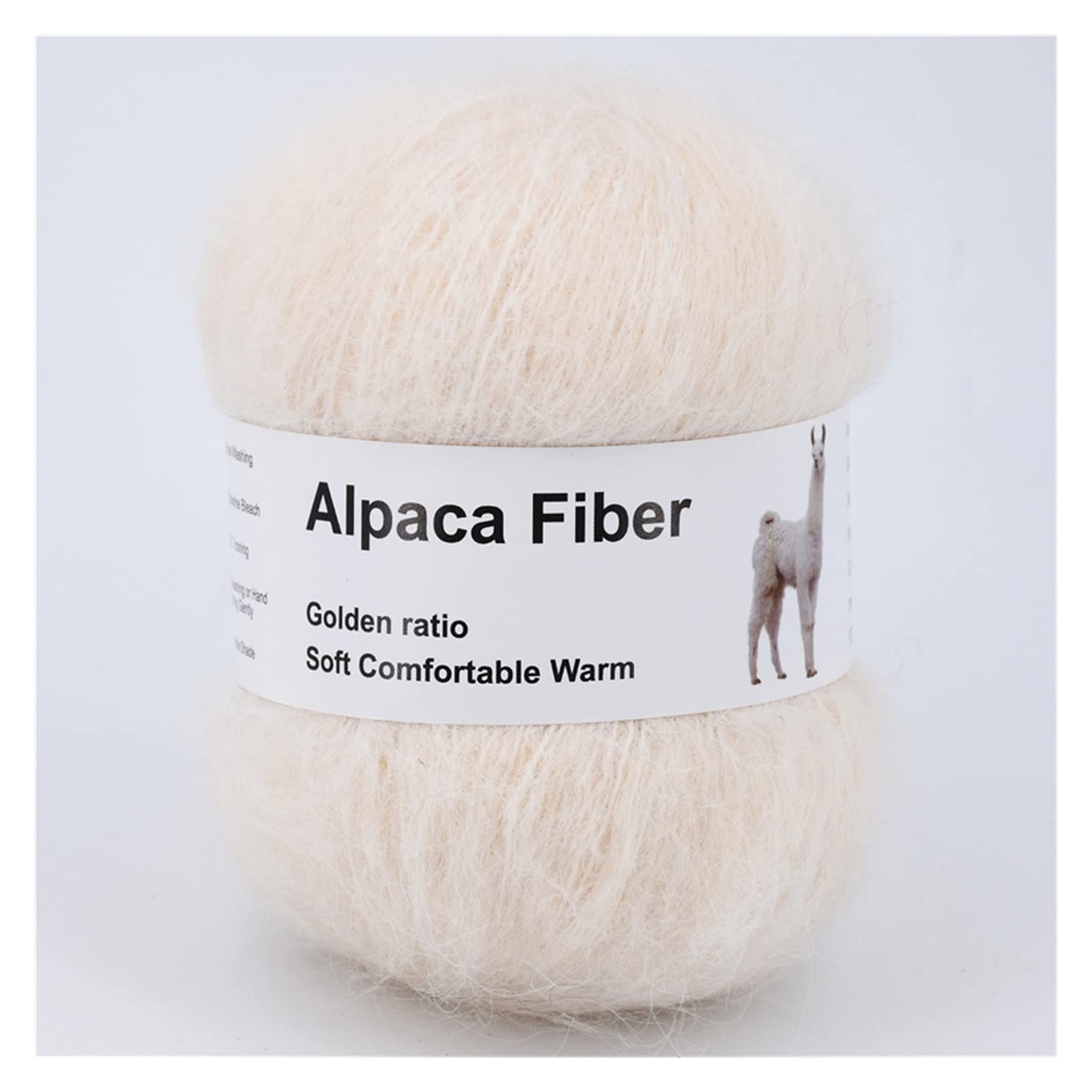 HAOTING50g Alpaca Mohair Yarn Long Plush Thick Crochet Wool Yarn For Knitting Scarf Chunky Knit Sweater Summer Winter Thread (Color : 24)