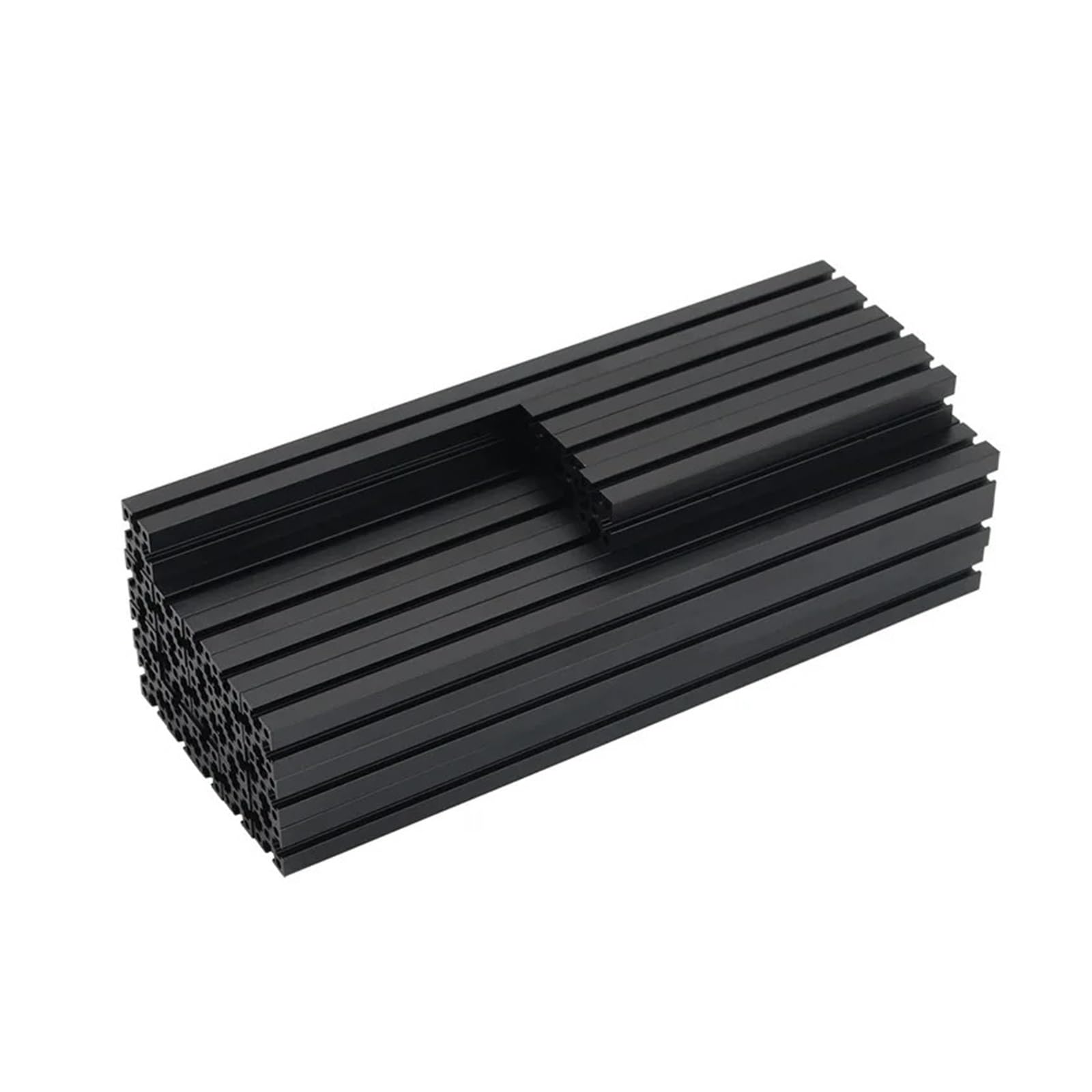 Profilo in alluminio 1515 estruso per lineari anodizzati, 100 mm, 200 mm, 19 pezzi