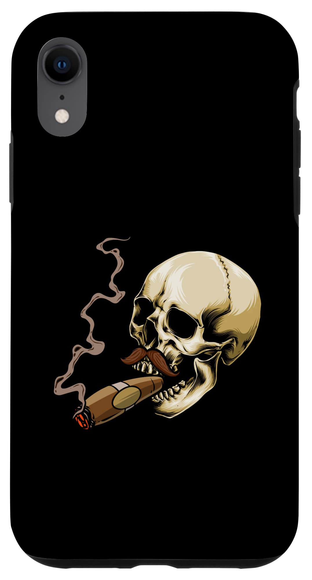 Amazon.com: iPhone XR Cigar Skull Smoking Connoisseur Tobacco