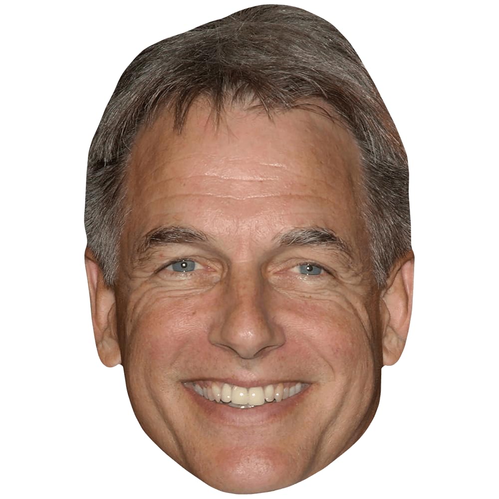 Mark Harmon (Smile) Celebrity Mask, Flat Card Face, Fancy Dress Mask