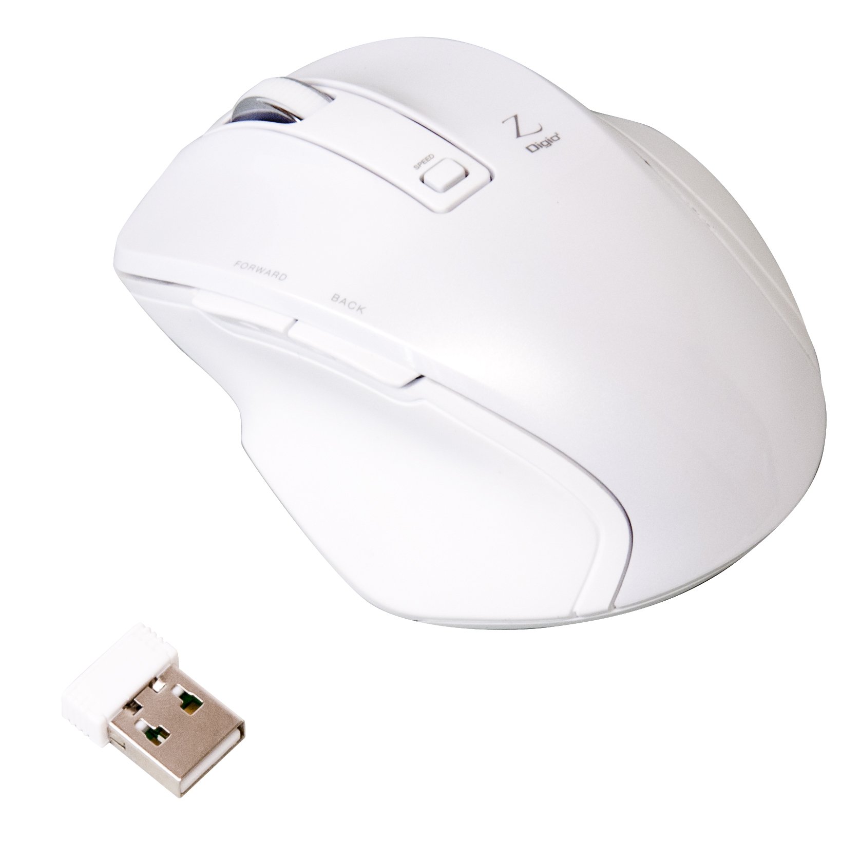 Amazon.co.jp: Digio2 Z 究極のカタチ 2.4GHz ワイヤレスマウス 5